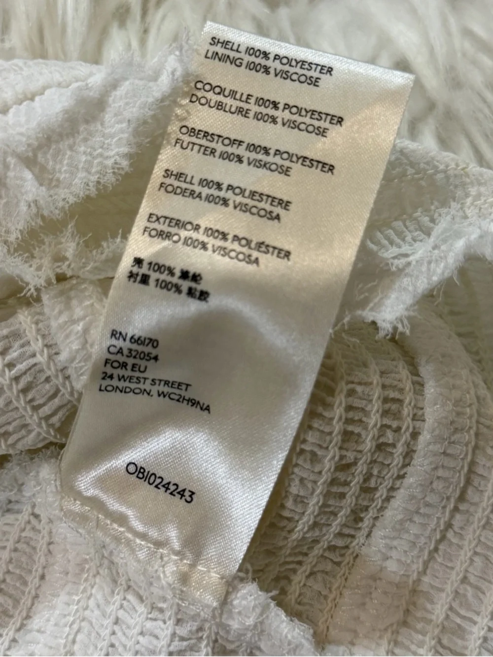Free People Lolita Blouse in White, Women’s Small
